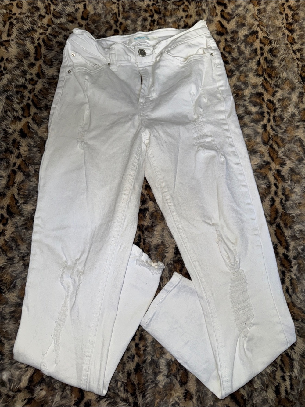 Highway Jeans White Skinny Distressed Women’s Jeans